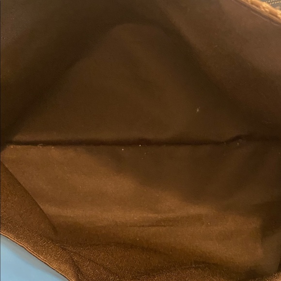 Coach Hamptons Brown and Blue Monogram Tote Bag - Picture 7 of 14